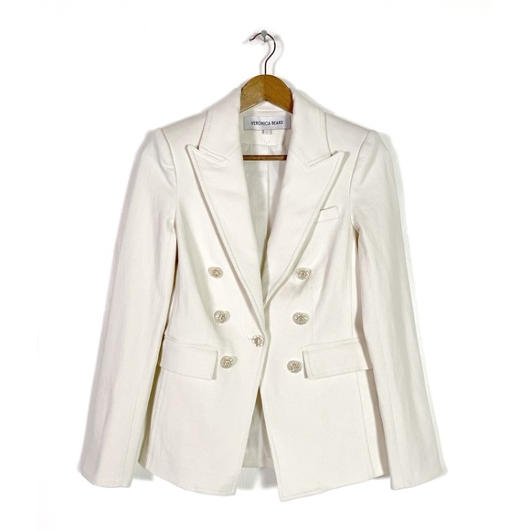 Veronica Beard Naira Denim Dickey Jacket - Picture 3 of 11